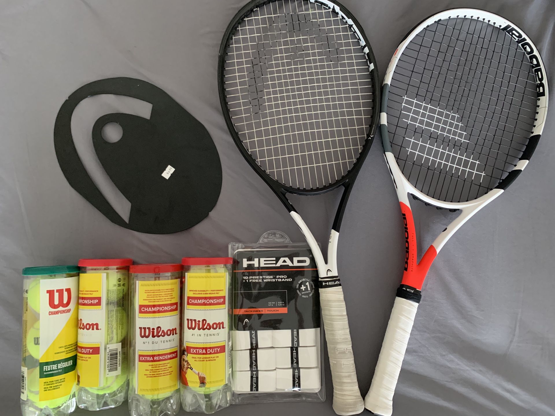 Tennis Rackets HEAD SPEED PRO & BABOLAT BOOST
