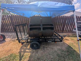Huge 42x62 BBQ pit