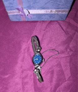 Vintage Swiss 10 k GPF Diamond  WOMEN mechanical watch