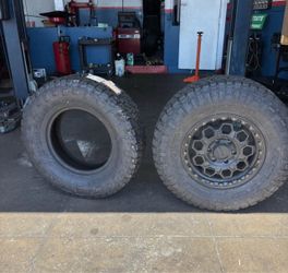 KMC tires and wheel