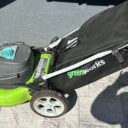 Electric Corded Lawnmower Greenworks