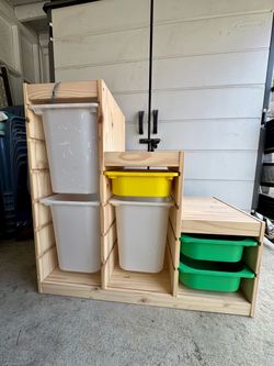 ***FREE*** IKEA Desk with Chair and Toy Storage