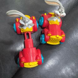 1992 Warner Bros. Looney Tunes Bugs Bunny McDonald's Happy Meal Vintage Toys