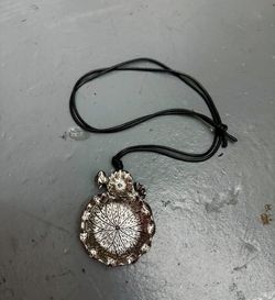 Lotus Leaf Pendant Necklace