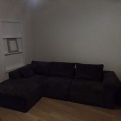 Couch is only 6 months old. In really good condition. Like new! So it don't have someone else's nastiness that has accumulated over a long period of t