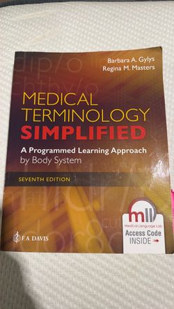 Medical Terminology Book