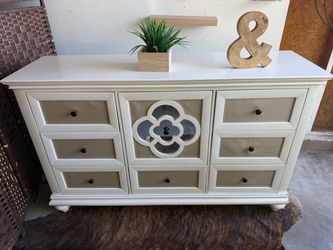Dresser with Cabinet (Najarian furniture) $99