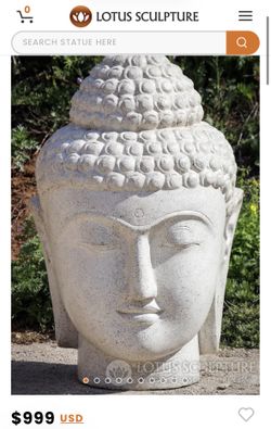 Budda Head Statue