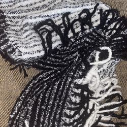 Black & White Scarf 