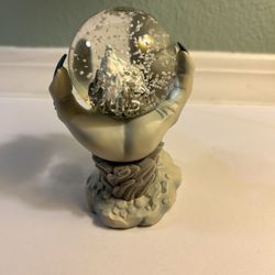 Vintage Walt Disney World Mount Everest Ride Snow Globe