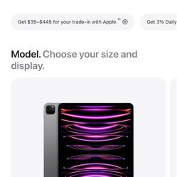 iPad Pro 12.9 Inch 6th Generation 2022