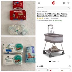 Bassinet - Diapers