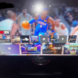 Acer Gaming Monitor 144hz Good Condition No Problem 
