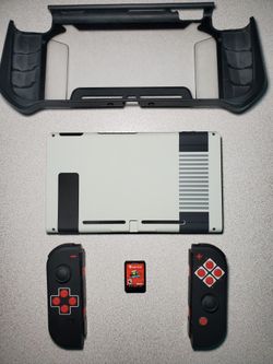 Nintendo Switch (custom) free Mario odyssey game