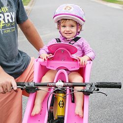 Pink Baby Bike Seat 