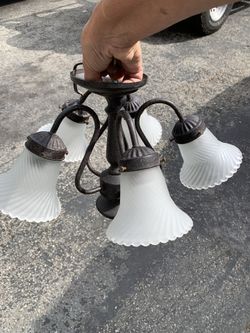 5 Light Hanging Lamp