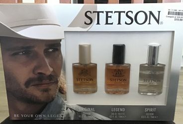 NEW~Stetson~3 Men’s Cologne~Original 0.5~Legend 0.5, and Spirit (used a little bit, see pictures