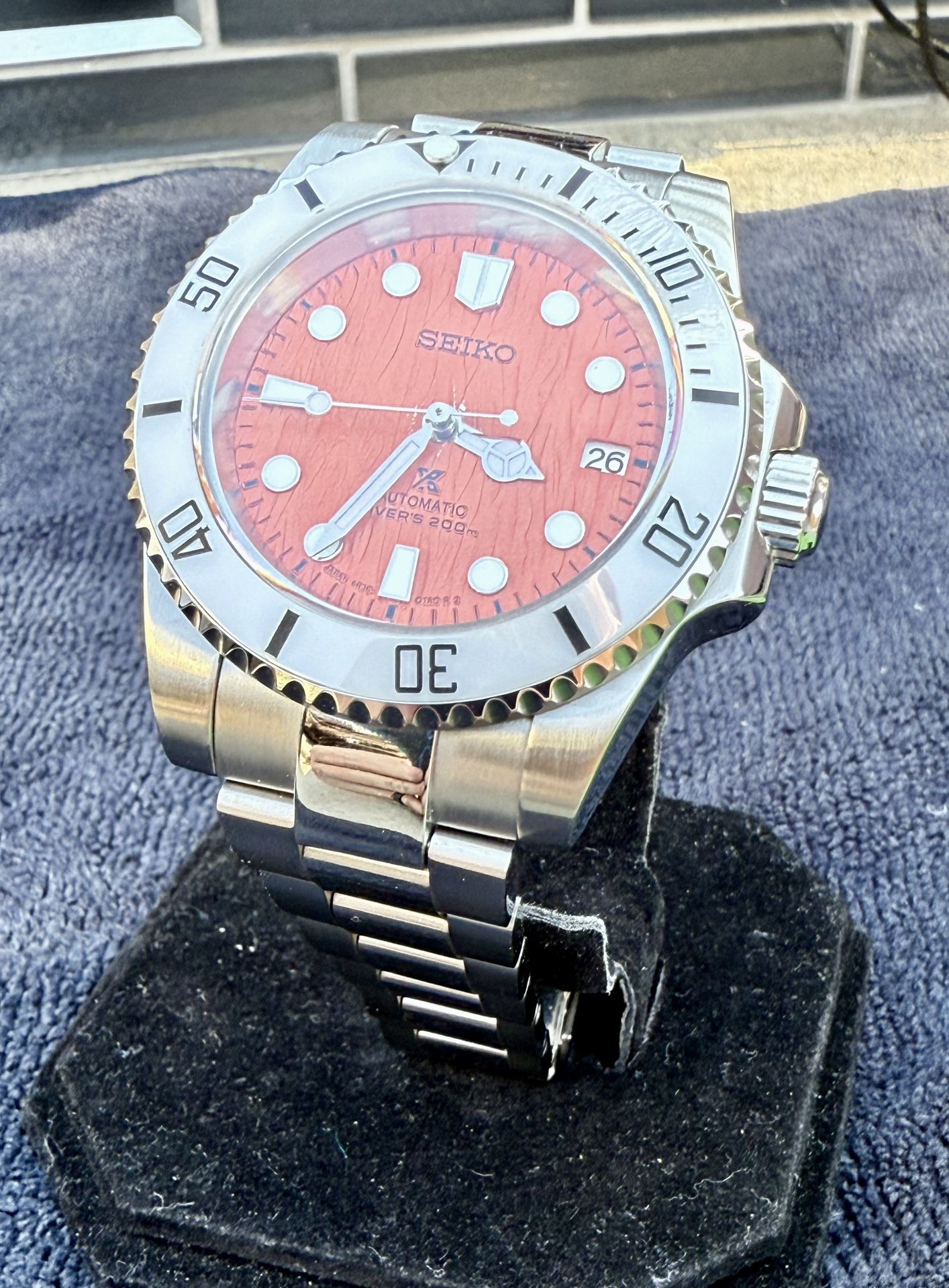 40MM Custom Seiko MOD Automatic