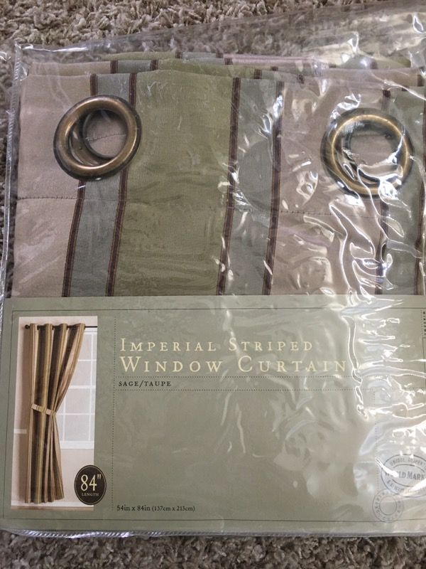 World Market Striped Curtains For Sale In Arvada Co Offerup
