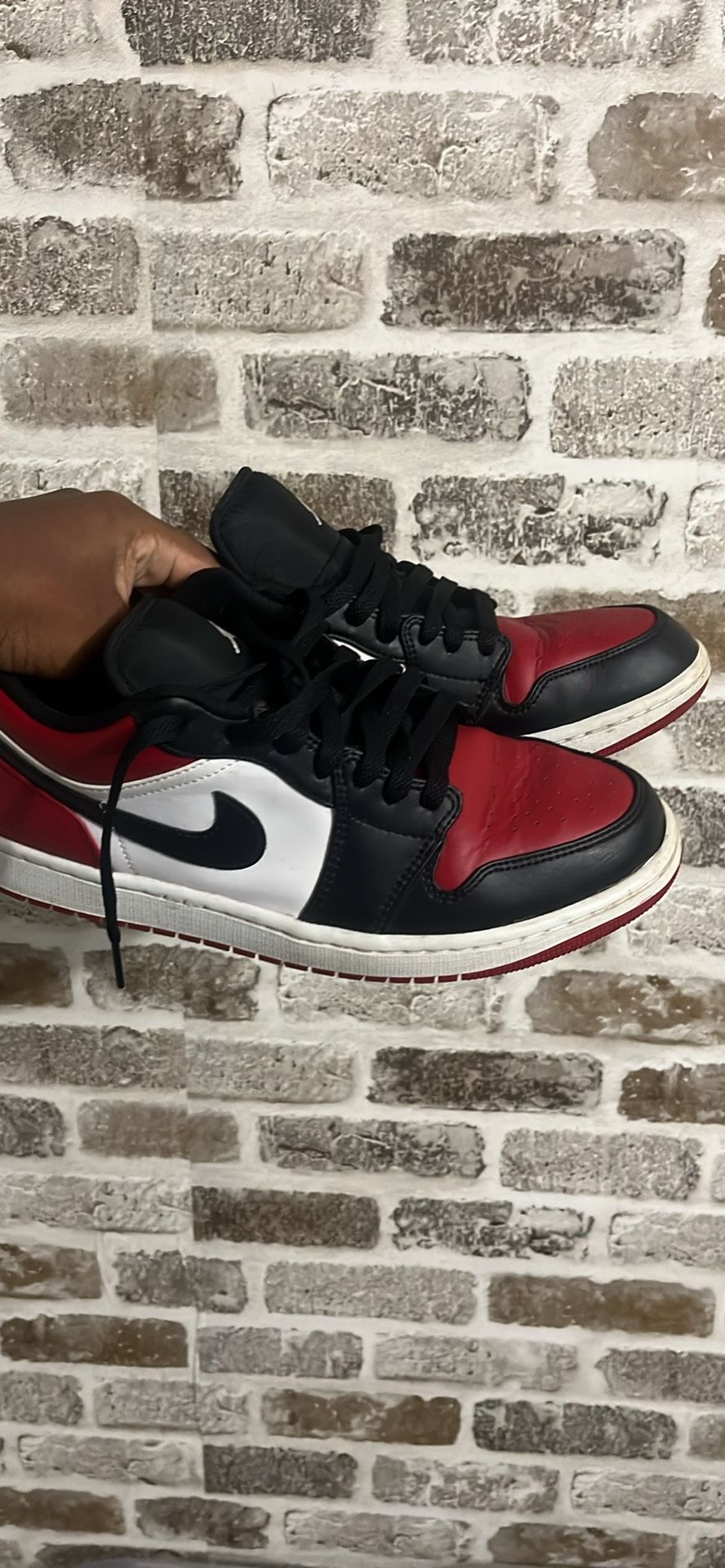 Jordan 1 Low Bred Toe 2.0 