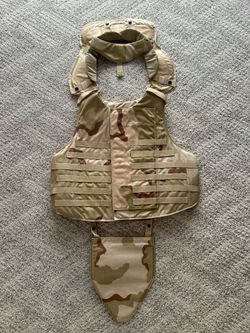 US Military Surplus IBA Point Blank Body Armor Sets in DCU w/inserts
