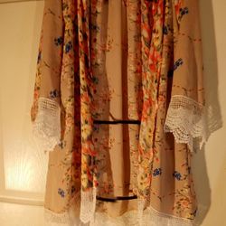 Women's Plus Size Cardigan /Coverall