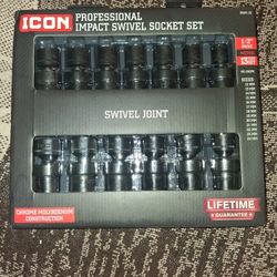 ICON IMPACT SWIVEL SOCKET SET