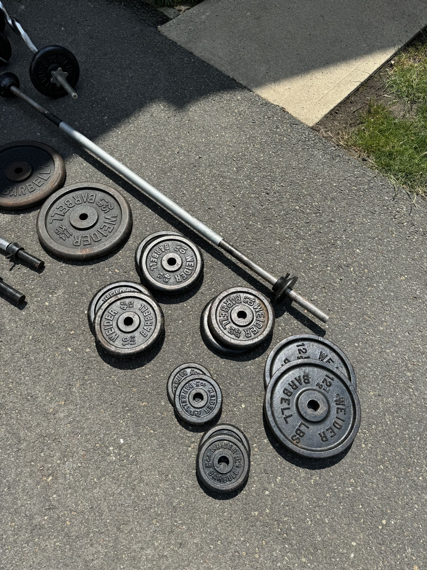 Gym Set & Weights