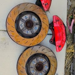 Corvette Brakes Front and Rear With Disc/Rotors