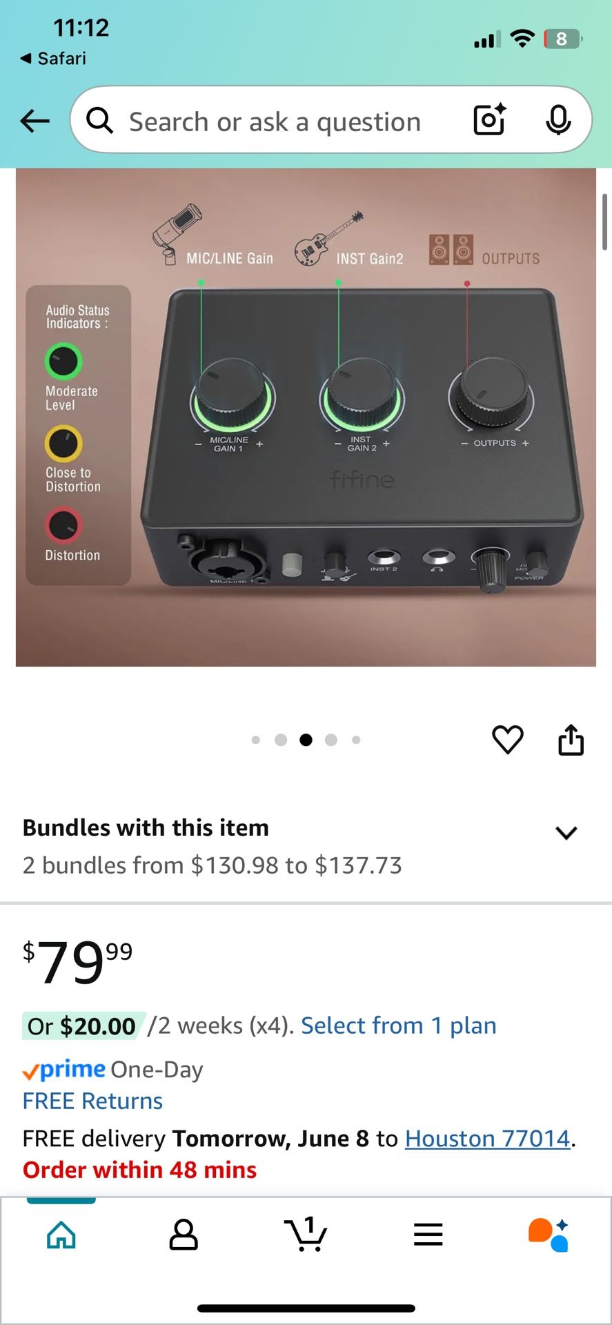 Microphone and USB Audio Mixer XLR OBO