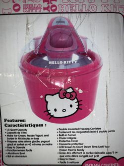 Hello Kitty Ice Cream Maker