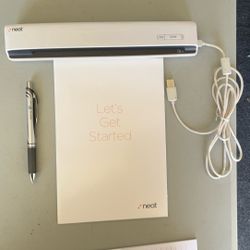 Scanner: Portable USB, Neat Scanner