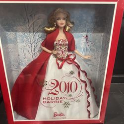 Barbie Doll 2010 Holiday , In Box Never Opened  