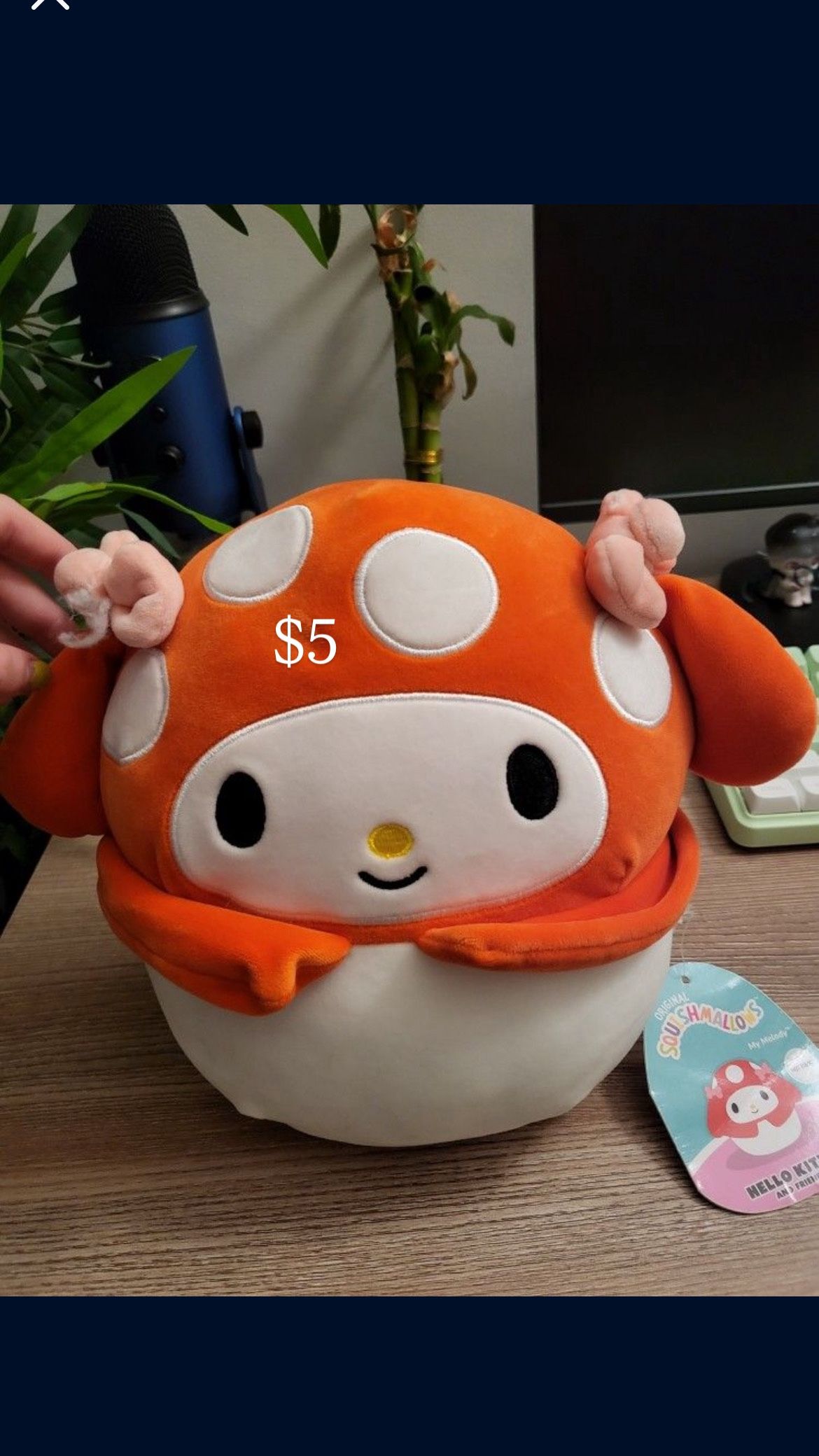 $5 each plushies
