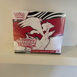 Pokemon White Flare ETB (New factory Sealed)