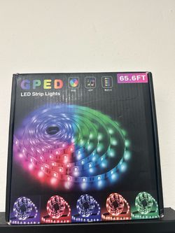 Led Strip Lights 65.5ft RGB Led Room Lights Led Tape Lights Color Changing