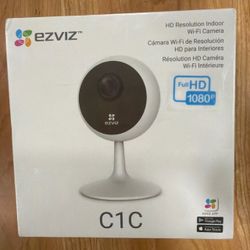 EZVIZ C1C 1080p Indoor Wi-Fi Camera - NEW SEALED