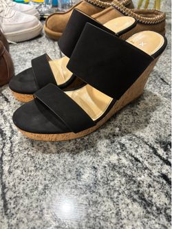 Size 8 cork wedges