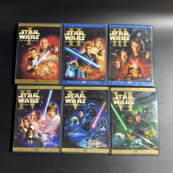 Star Wars Episode 1-6 DVD’s Used but in great condition  