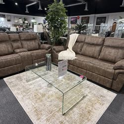 2 Pc Sofa And Loveseat 