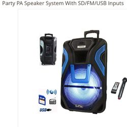 Befree Sound 15" Rechargeable Bluetooth P.A. System 