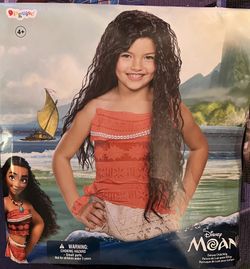 Disney Moana Wig