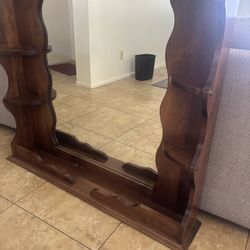 Vintage Shelves  With Mirror. Please Take Off My Hands