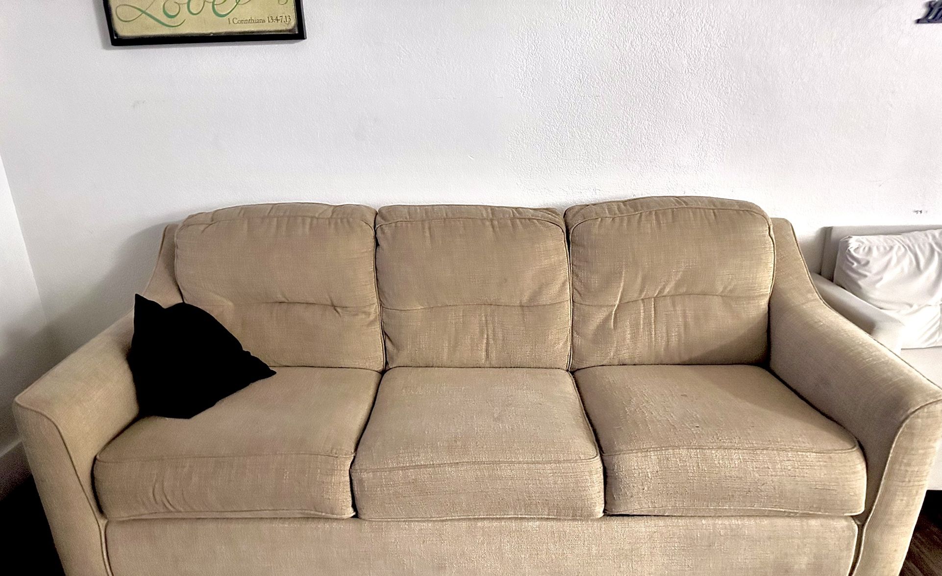 Beige Couch 