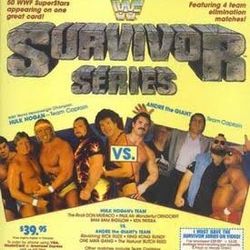 Wwf Survivor Series 1987/1988/1989 W/dvd Sleeve Dvd