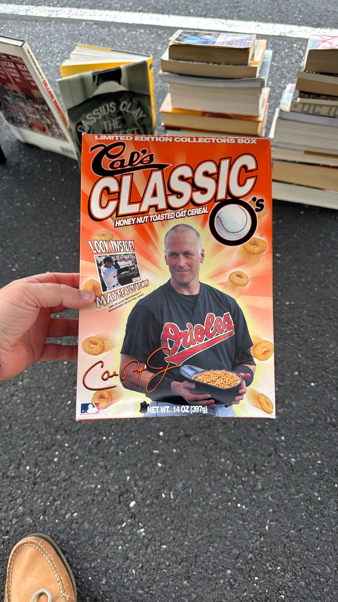 Cal’s Classic Collectors Cereal Box