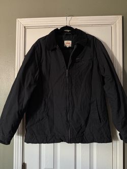 Wrangler Black Zip-Up Jacket Large