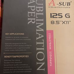 Sublimation Paper