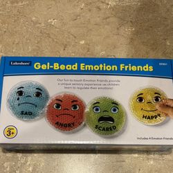 Gel bead Emotion Friends - new - autism, special needs, ADHD - therapy, teacher, home