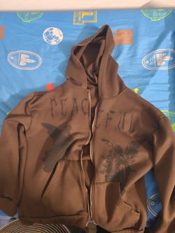 Y2k PEACEFUL Zip Up